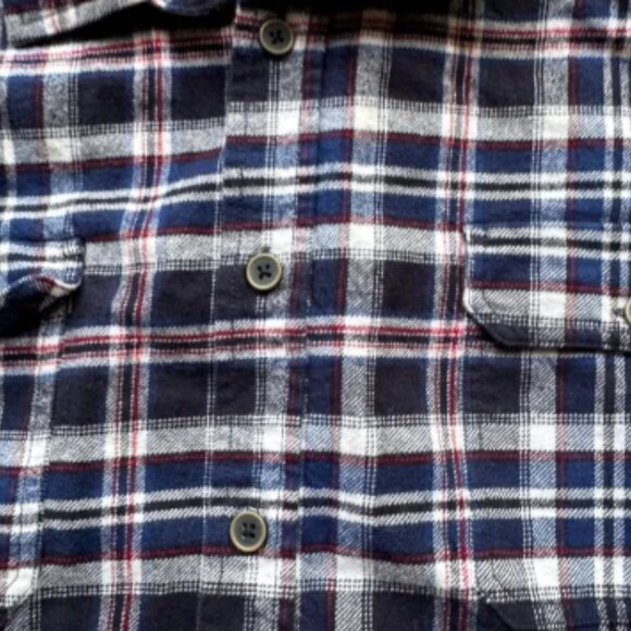 Jachs 2XL Pendleton Blue and Red Plaid Shirt - Picture 3 of 6